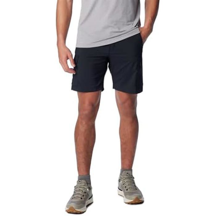 Short Homme Columbia Silver Ridge Utility - Gris - Respirant - Tissu recyclé - Protection solaire