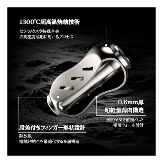 Gomexus CY98 Reel Handle for Shimano Spinning Reels, Double Handle for Stella, Nasci, Twin Power, Re