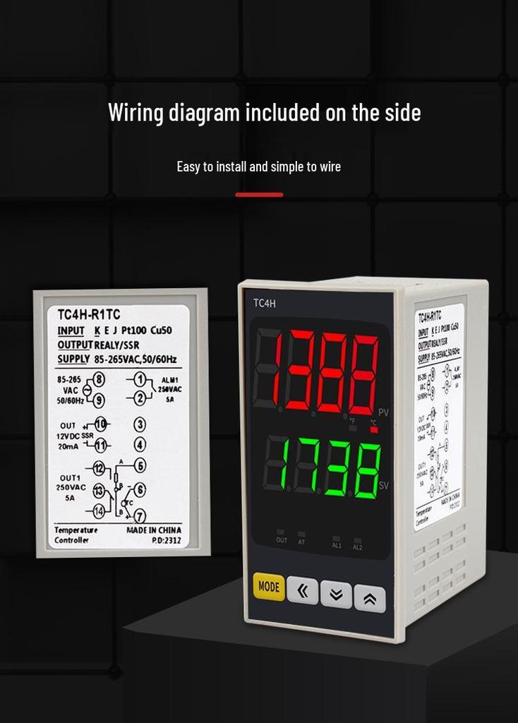 High-Precision Multi-Input Digital Temperature Controller