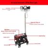 Mobile Emergency Light Tower with 3m Manual Lift & 3kW Gasoline Generator