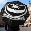 1PC Ports Fc Crest Printed Umbrella Folding umbrella, automatic umbrella 8-Frame for Travel, camping Fan gifts Christmas Gifts