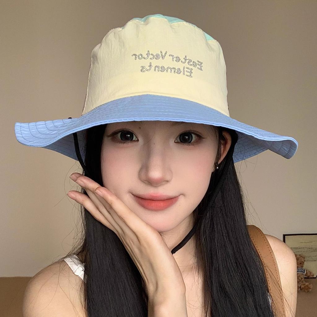 Niche Mountain Outdoor Mountain Climbing Camping Quick Drying Climbing Hat Bucket Hat Women Spring and Summer Sunshade Sun Protection Wind Protection