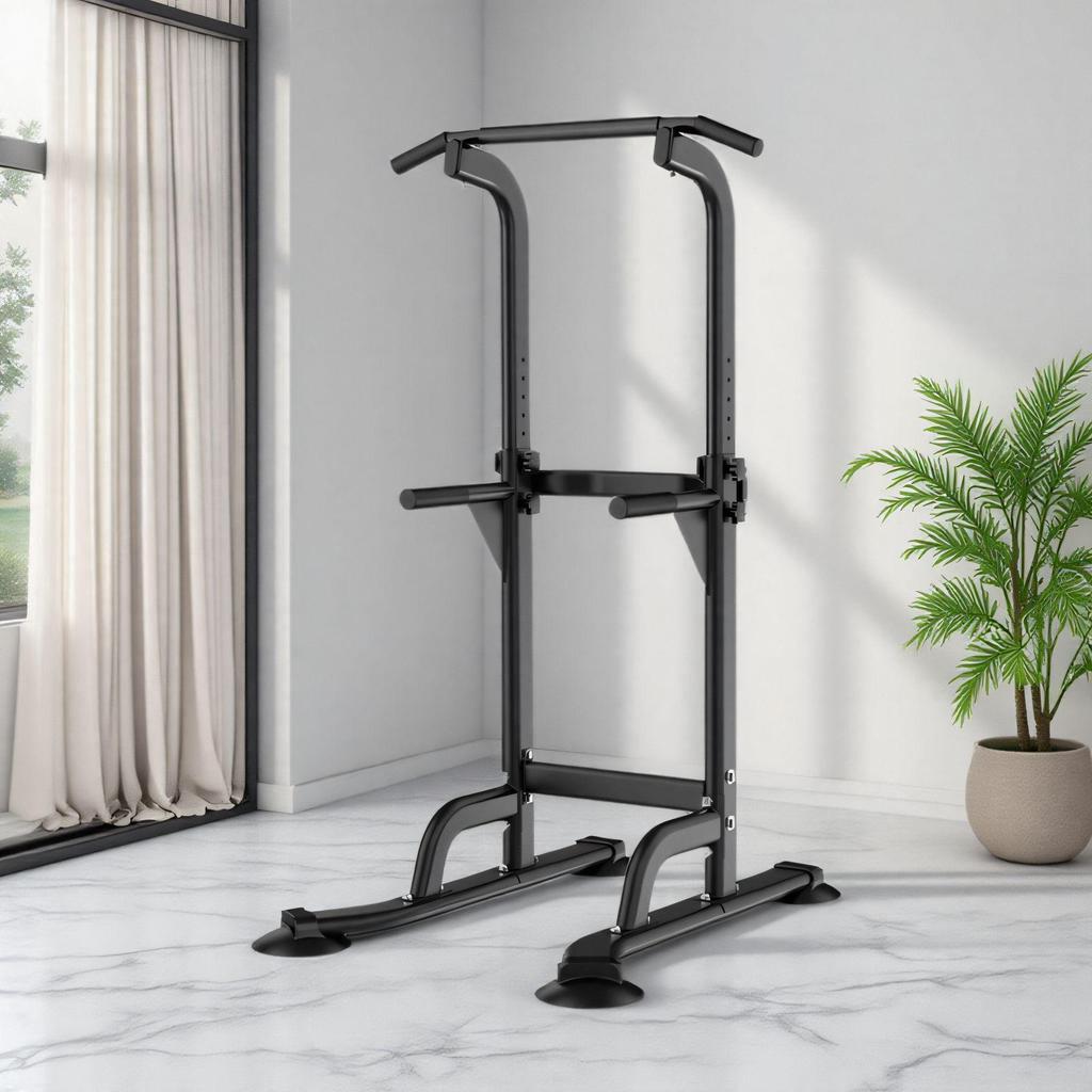 Complete Single & Double Bar Fitness Equipment for Home Pull-up & Weight Loss - Suitable for Adults & Kids