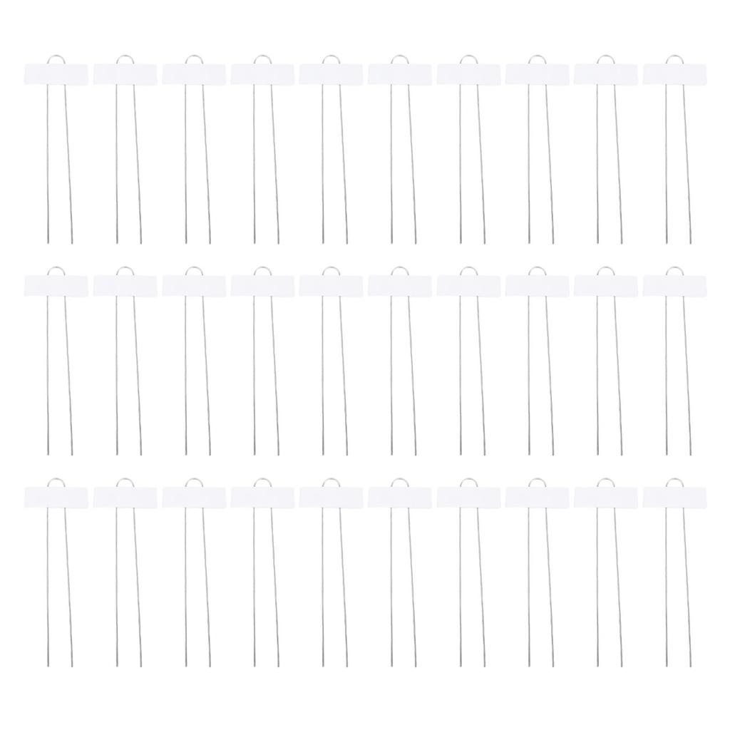 30Pcs Plant Labels Galvanized Steel Weatherproof Reusable Garden Markers for Greenhouses Potted Plan