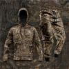 Spring  Autumn Camouflage 3D Printed Hoodie Suit Men Sweatshirts Sweatpants Casual Fashion Two Piece Tracksuit Set Men's Clothing
