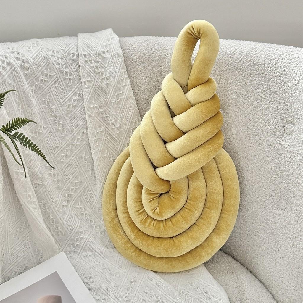 Nordic Harp Throw Pillow With Woven Cover For Living Room Decor