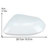 Rearview Mirror Cover Cap For Toyota Yaris     2024 White Door Side Mirror Housing Cover Cap Car Accessories