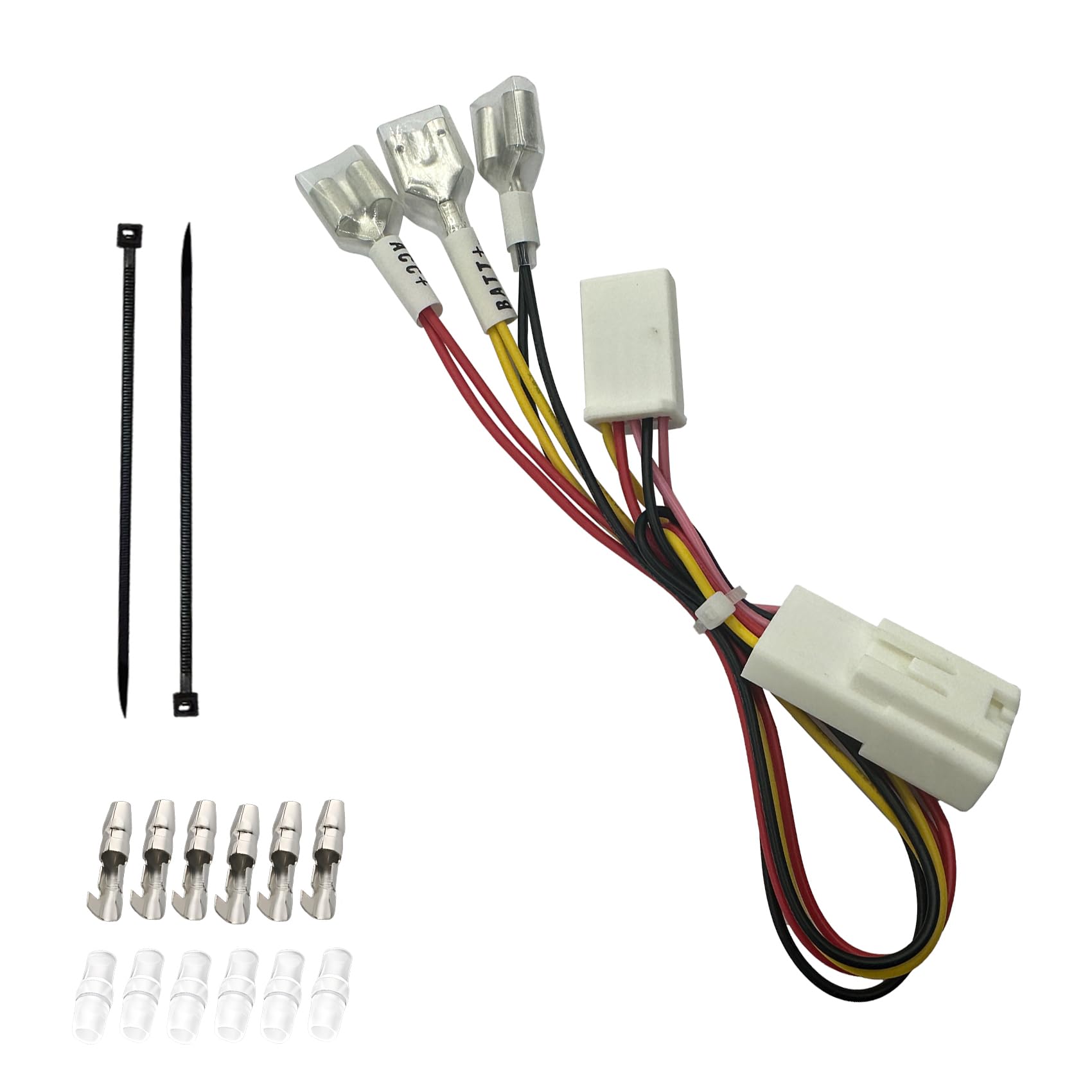 Power Output Harness 5P Option Coupler Connector Branch Type Compatible