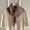 New Fashionable Soft Waxy Wool Small Scarf for Women All Match Neck Scarf Scarf Shawl High End Warm Scarf