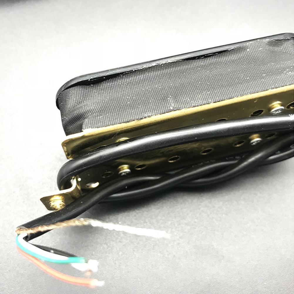 Doze Humbucker Dublu Bobină pentru Chitară Electrică Gât și Punte Culoare Zebră