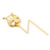 Gold Color Saxophone Lyre Holder Alloy Alto Saxophone Accessory  For Outdoor Practice