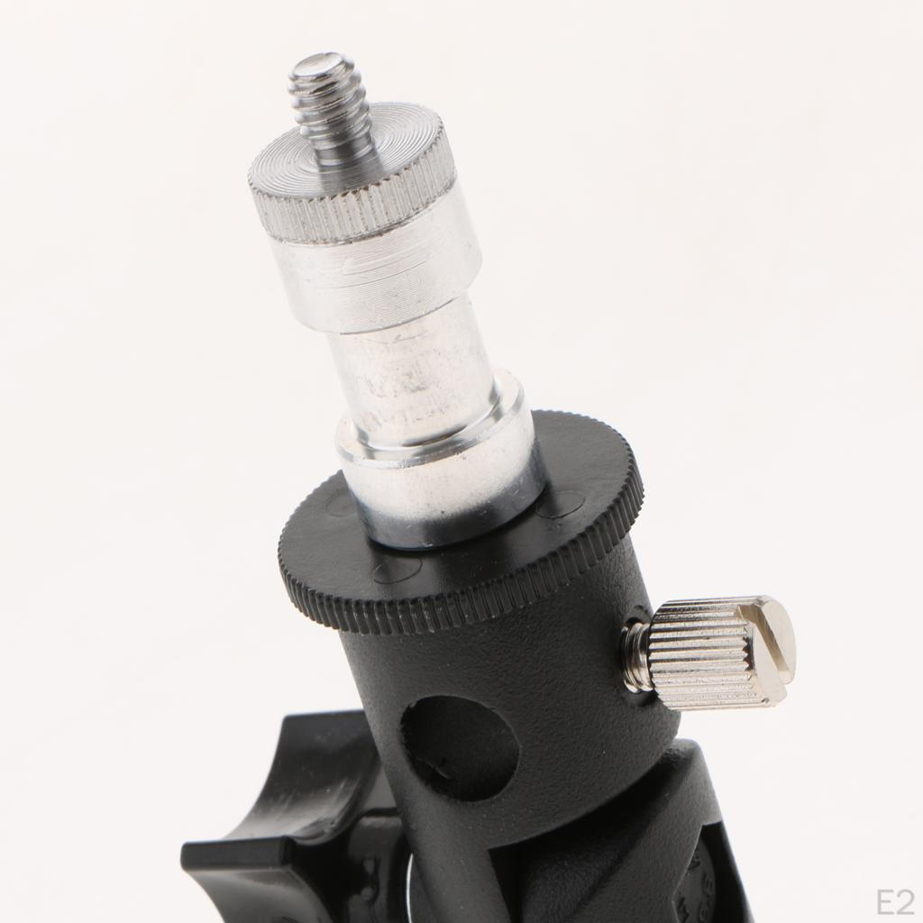 Flash Shoe Holder FLH Light Stand for DSLR Camera Black