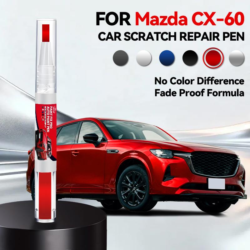 Pro Mazda CX-60 Oprava škrábanců laku auta Příslušenství pro opravu karoserie Černý sprejový lak Auto vychytávky Korekční pero na lak auta