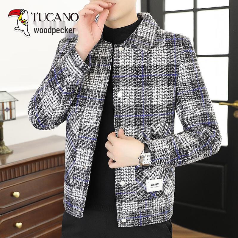 Tucano Men's Stylish Plaid Spring Jacket