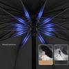 Extra-Large Manual Umbrella Extra-Wide Extra-Thick Reinforced All-Weather Umbrella for Women—Folding Sunshade