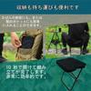 Senston Ultralight Folding Outdoor Chair with Integrated Storage Aluminum Alloy Portable and Convenient 320g, Compact, Foldable,