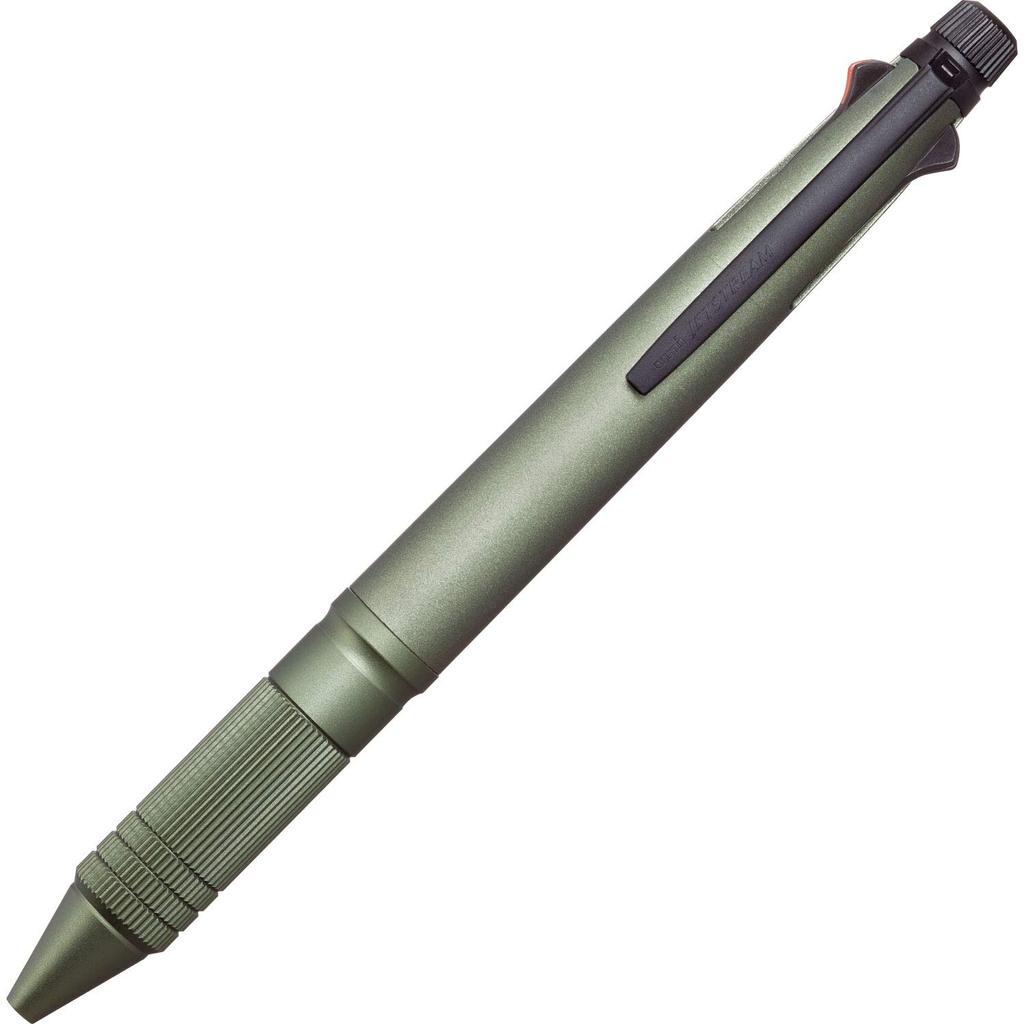 Mitsubishi Pencil Jetstream Metal Edition Dark Easy To 4&1 0.5" Multi-Function Pen, Green, Write, MSXE5200A5.7