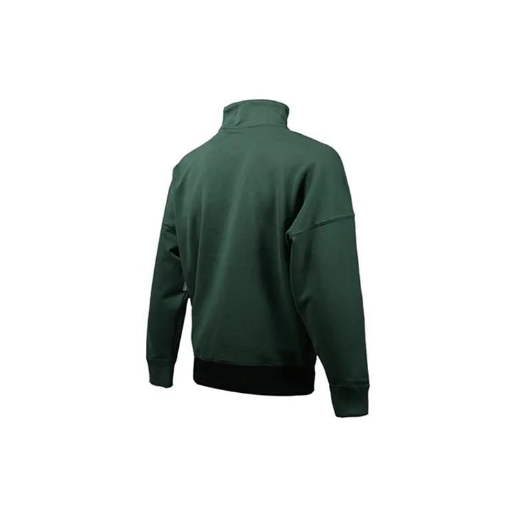 Vans Sweatshirts Men's Green Stand Collar Moderate (Unisex) Sweatshirts VN0A4UROEEI