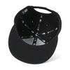 New Era 9FIFTY Cap with Metal Flag Logo Badge, BlackMetal Gold, ML, 950 METAL FLAG BLK GLD 251 14388582 NER36C4839