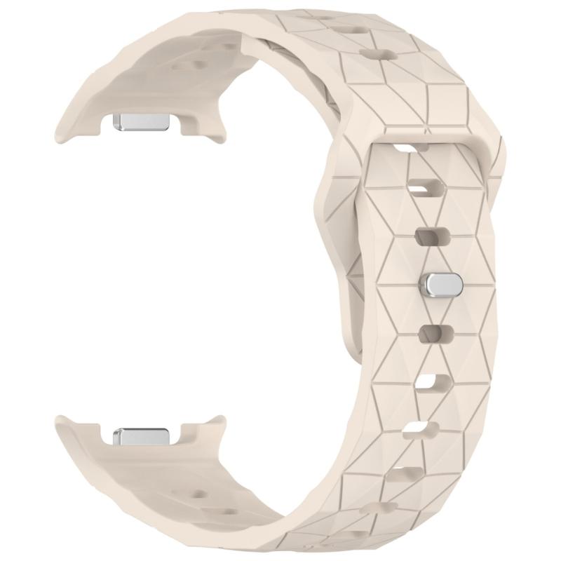 Adjustable Soccer Texture Watch Band For 8 Lightweight Breathable Silicone Gym Office Daily Use