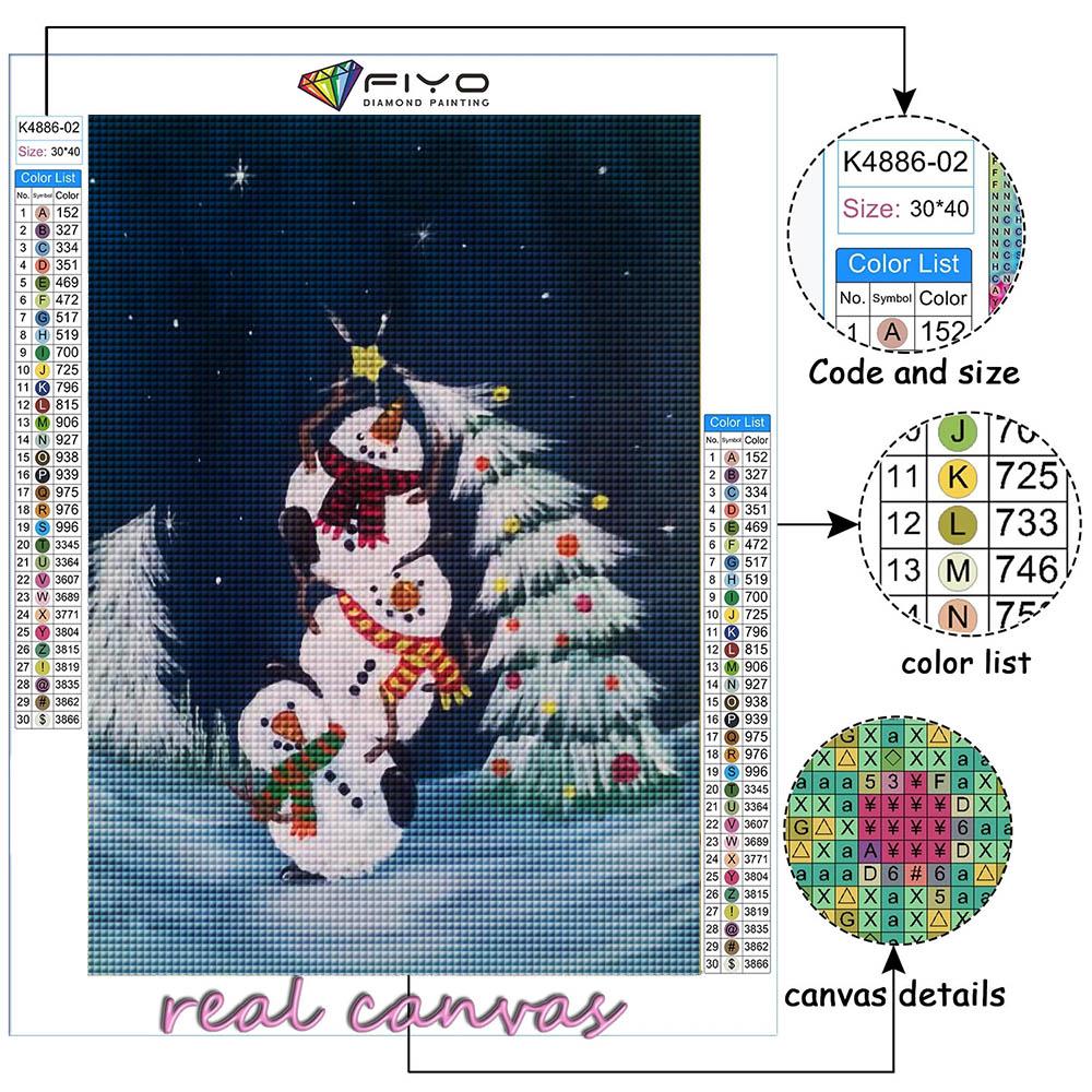 Diamond Embroidery Christmas Tree Santa Snowman 5D DIY Diamond Painting Cross Stitch Rhinestone