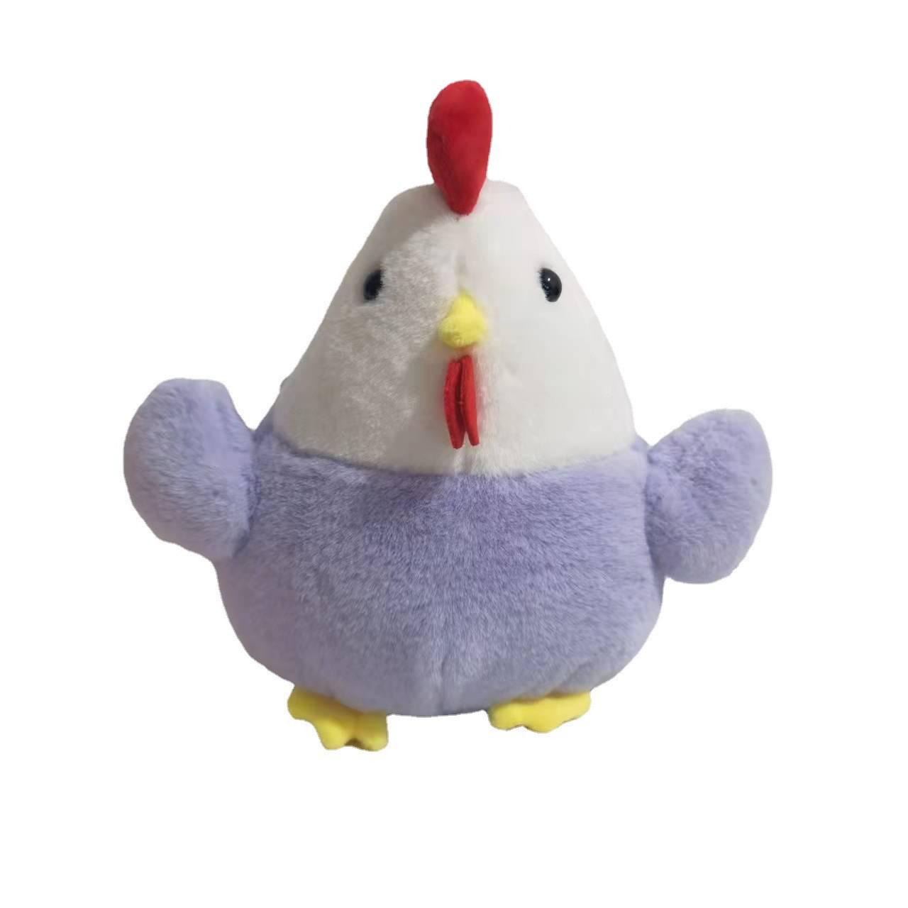 

Cross-Border Plush Rooster Doll - Cute Hen Cushion, New Year Gift, Sleep Pillow for Kids 20 cm