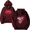 Hazbin Hotel Hoodie Unisex Oversized Pullover Sweatshirt Casual Wear