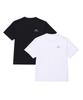 BORN TO WIN [2 Pack] Essential Pack Regular Fit T-Shirts [Black White]