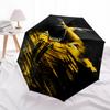 1 Stück B-BVB Regenschirm, Sonnenschutz und UV-Schutz. Es hat acht stabile Rippen für den Außenbereich und ist perfekt als Weihnachtsgeschenk.