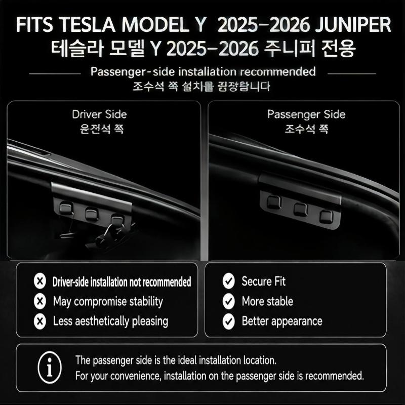 For Tesla Model Y YL Juniper Rear Trunk Hook Seat Button Cargo Grocery Shopping Bag Holder Umbrella Hanger Storage Accessories