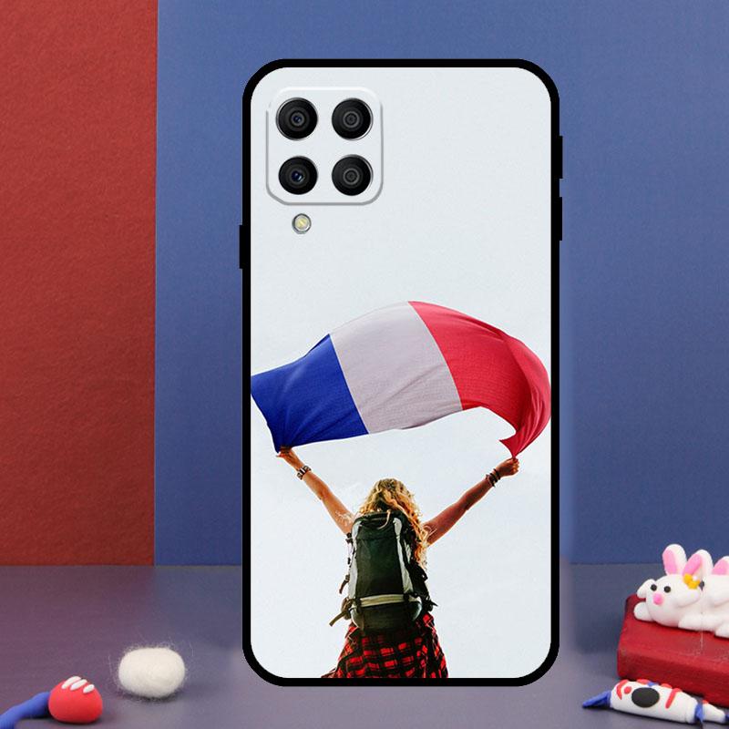 France national flag For Samsung Galaxy M31 M51 M33 M13 M23 M53 M15 M55 M14 M34 M54 M20 M30s M32 M52 Phone Case