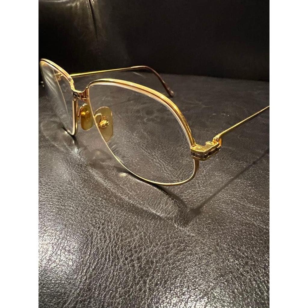 Used Cartier Cartier Glasses Maillon Panthre Chain Motif Vintage