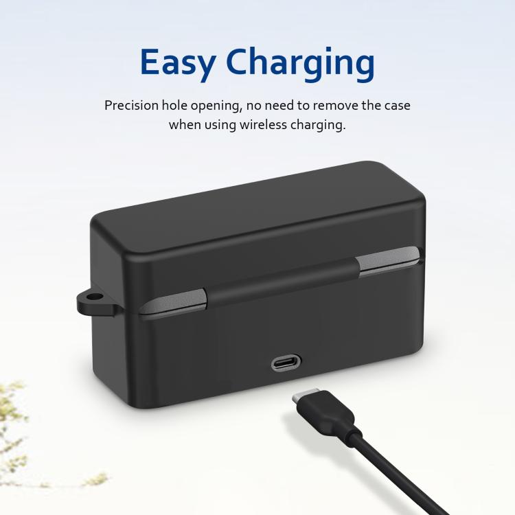 Para DJI Mic 2 PULUZ Estojo de Carregamento Capa Protetora de Silicone à Prova de Arranhões