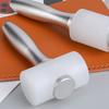 T-Shape Hammer Leather Carving Hammer Leathercraft Carving Hammer Leathercraft Mallet for Leather Craft Enthusiasts