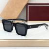 Big Square Handmade Acetate Sunglasses Classical Men Uv400 High Street Style Vintage Prescription Eyeglasses with Case