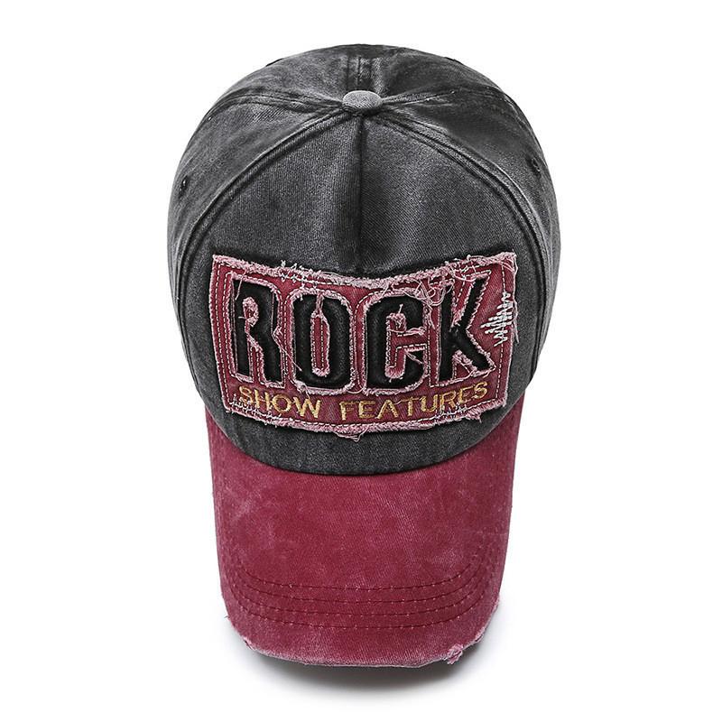 Cotton Vintage Baseball Cap With Adjustable Strap For Casual Wear