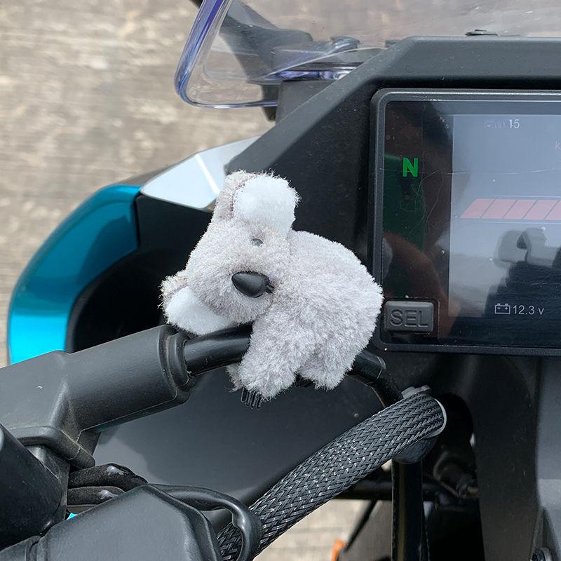 

Зеркало заднего вида автомобиля, центральное управление, украшение для экрана, украшение, милая коала, аксессуары для интерьера автомобиля, солнцезащитный козырек, зажим для хранения карт