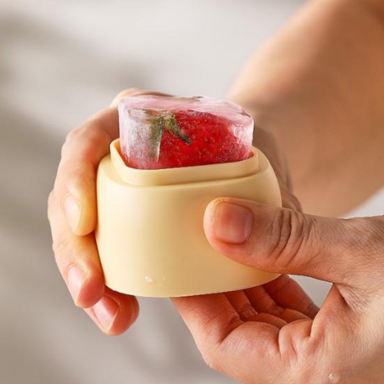 3Pcs Ice Cube Mold Multi-Compartment Silicone Tray with Lid for Juice Coffee Water Ice Cubes And Popsicles BPA-Free Food Grade Odorless Ice Popsicle
