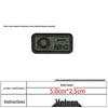 Toppa in Velcro Ricamata Tipo di Sangue 5x2.5 - Distintivo Tattico Morale per Borse e Abbigliamento