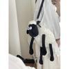 Cute Sheep Plush Backpack For Daily Use