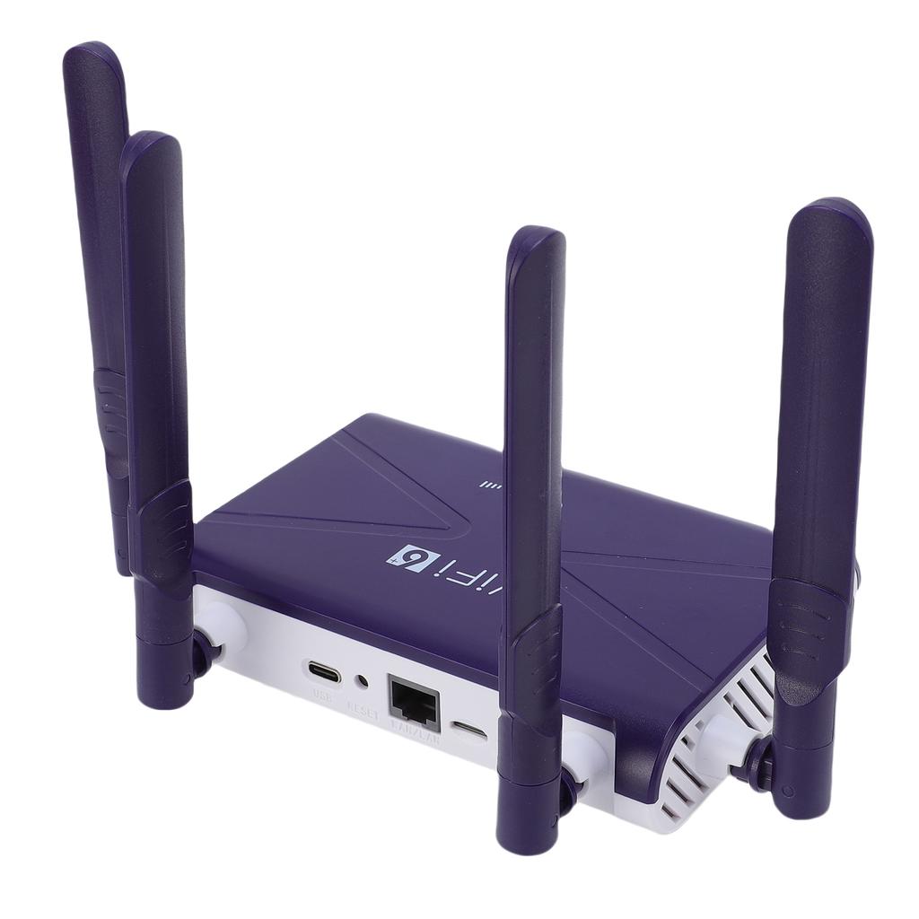 WiFi6 Wireless Router 300Mbps 4G CPE LTE Router with SIM Card Slot 4 Antennae for Phone Laptop PC