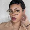 Sexy Lady Vintage Round Anti Blue Light Glasses Women For Men Luxury Brand Designer Myopia Prescription Optical Eyeglasses Frame