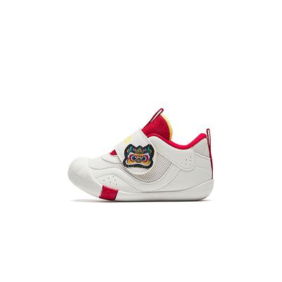 Comfortable Versatile Non-Slip Breathable Lightweight Shock Absorbing Low-Top Walking Shoes Baby Shoes Ivory-White A12510002-3