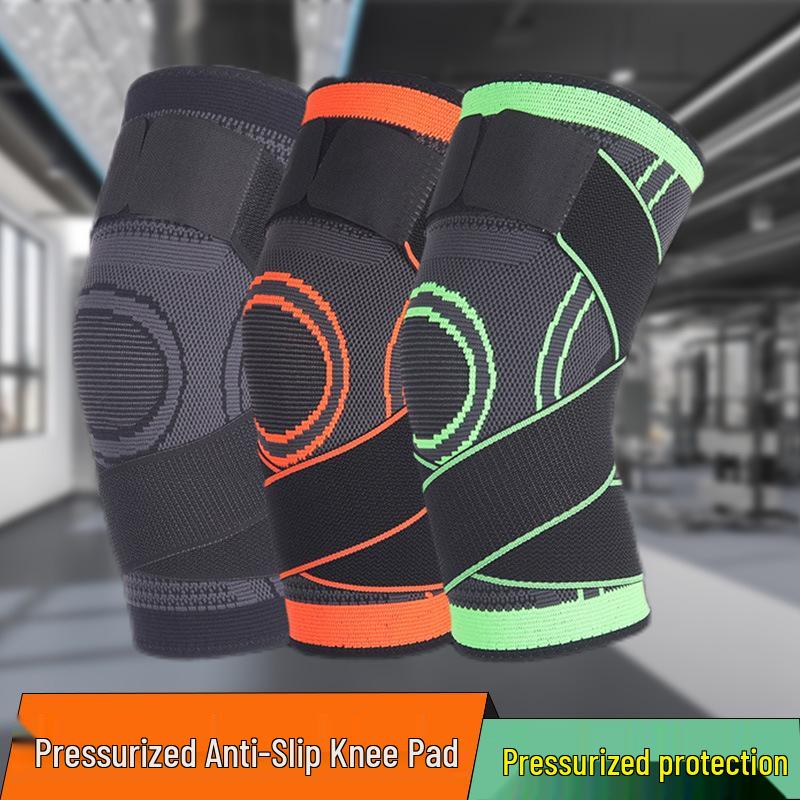 Unisex Sports Knee Protector Meniscus Wrap Compression Bandage Knee Pad for Cycling