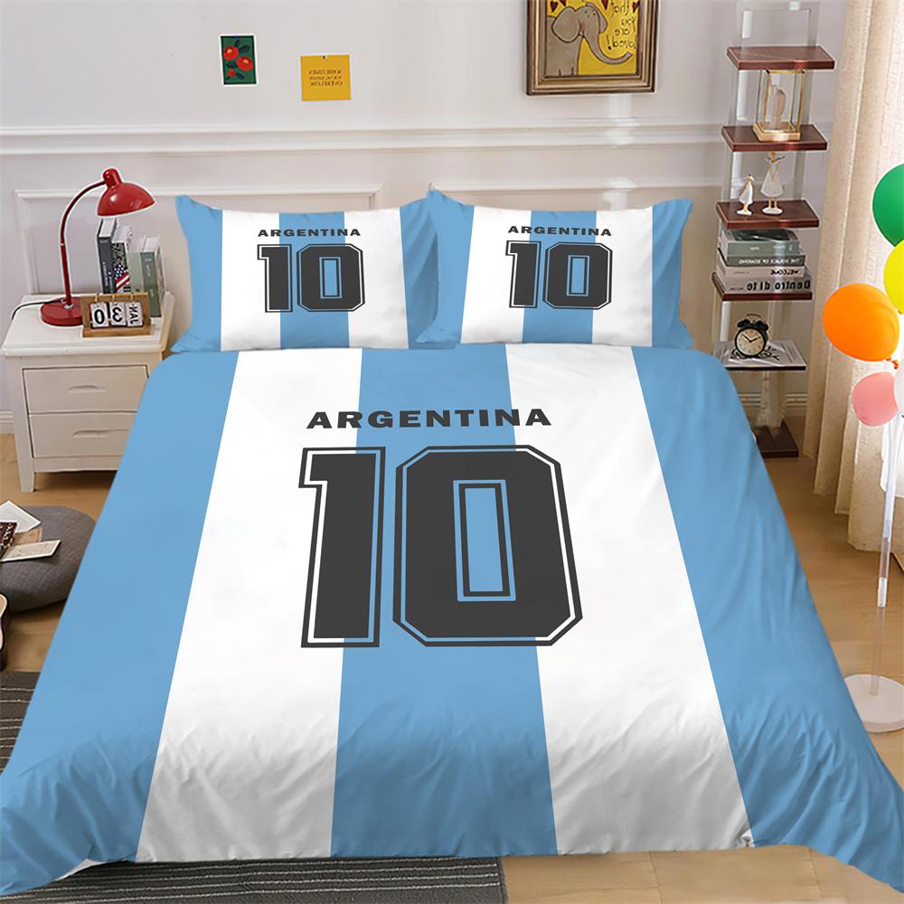 Pościel z nadrukiem w kulki Pokrowiec w pełnym rozmiarze Pościel dla chłopca Projekt Wysokiej klasy poliestrowa, fajna pościel do domu