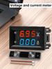 2 In1 Multimeter 0.56inch LED Display Digital Voltage Current Tester DC0-100V 10A 50A 100A High Precision for Home Office