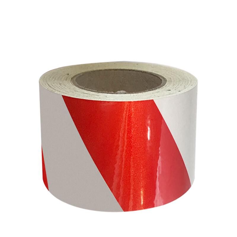 Red-White Reflective Warning & Safety Tape