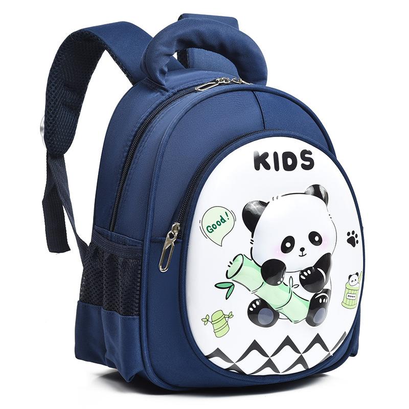 

Детский рюкзак для детского сада новый для мальчиков и девочек с заботой о позвоночнике рюкзак для перекусов детский милый мультяшный для прогулок большой вместимости темно-синий