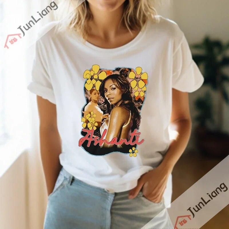 2023 New Princess-Aaliyah Tshirt Unisex Hip Hop Leisure Street Apparel  Unisex Women Fans Gift T-Shirt