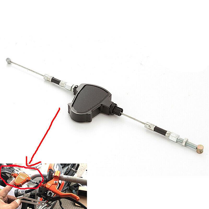 For Dirt Bike Street Motorcycle CNC Aluminum Easy Pull Clutch Cable Lever System Modification Stunt Saving Pulling Power Cable Lever Lifter Kit